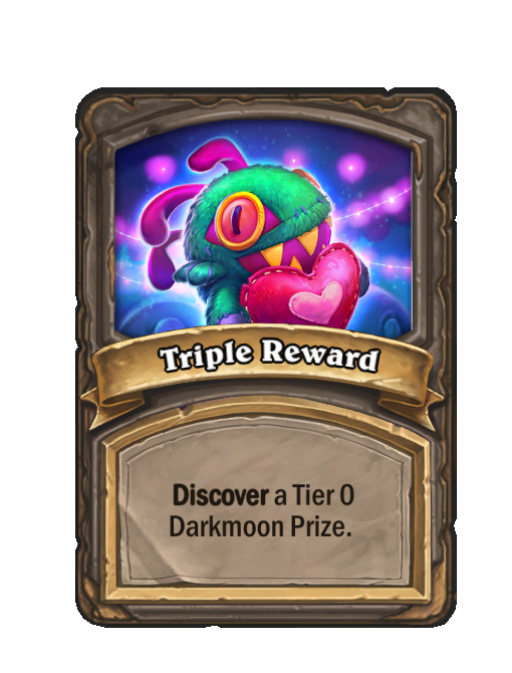 Triple Reward — Spell — Discover — Hearthstone Battlegrounds card