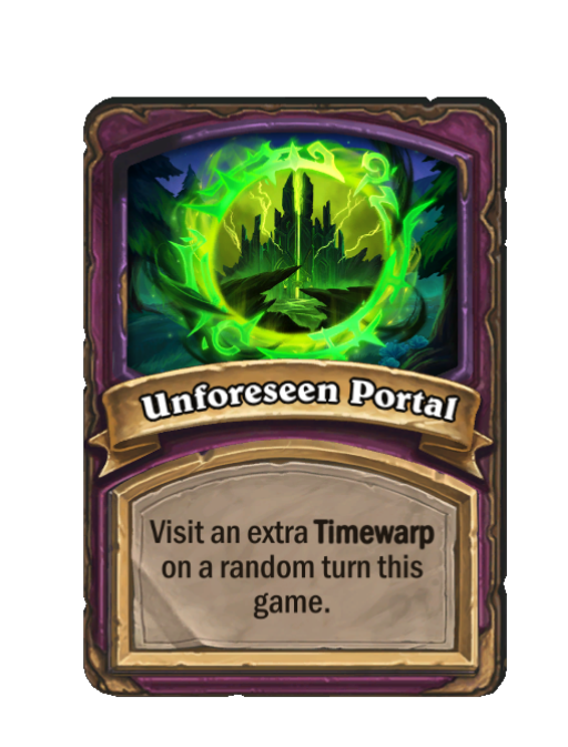 Unforeseen Portal — Anomaly — Hearthstone Battlegrounds card