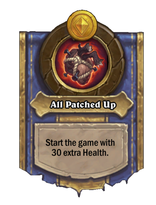 All Patched Up — Hero Power — Hearthstone Battlegrounds card