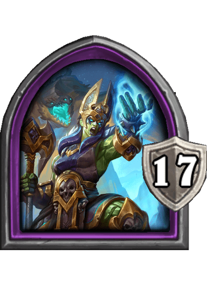 Inge, the Iron Hymn — Hero — 17 Armor — Hearthstone Battlegrounds card