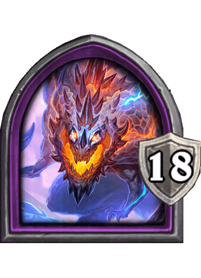 Galakrond — Hero — 18 Armor — Hearthstone Battlegrounds card