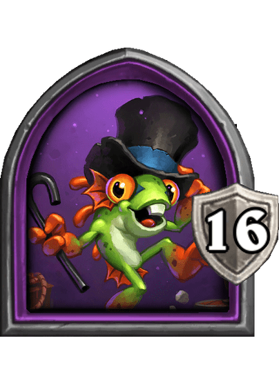 Dancin' Deryl — Hero — 16 Armor — Hearthstone Battlegrounds card