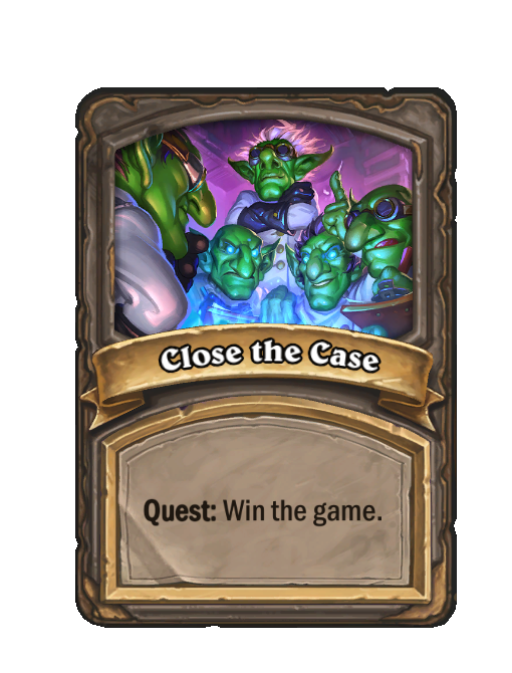 Close the Case — Quest — Hearthstone Battlegrounds card