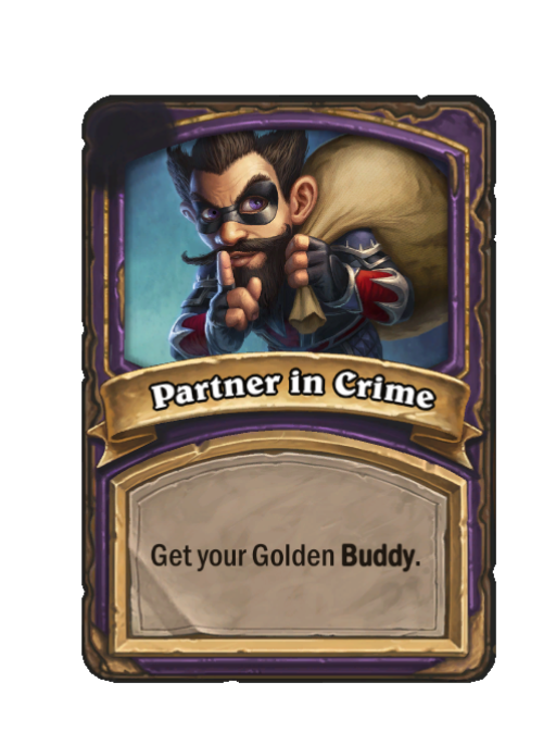 Partner in Crime — Reward — Hearthstone Battlegrounds card
