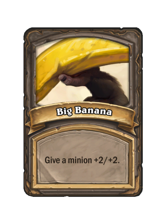 Big Banana — Spell — Hearthstone Battlegrounds card