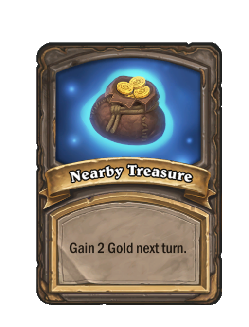 Nearby Treasure — Spell — Hearthstone Battlegrounds card