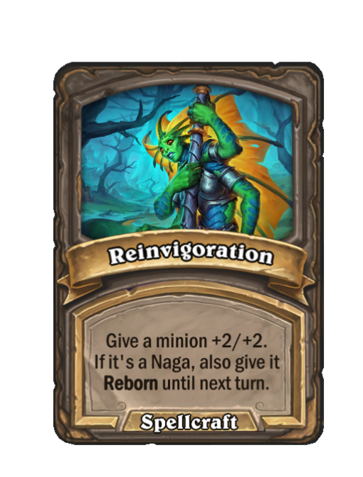 Reinvigoration — Spell — Hearthstone Battlegrounds card
