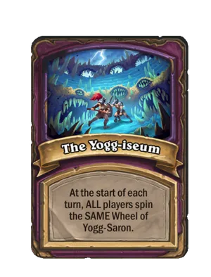 The Yogg-iseum card