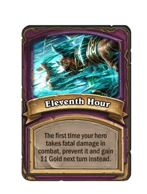 Eleventh Hour card