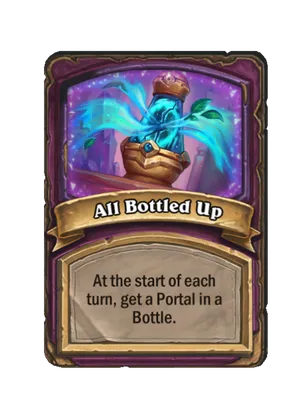 All Bottled Up card