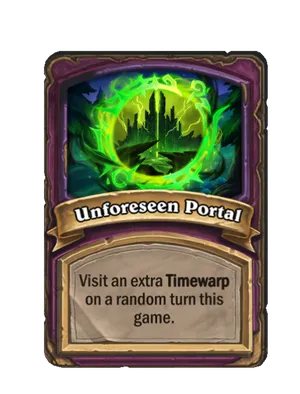 Unforeseen Portal card