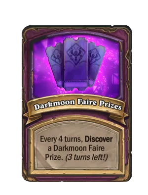Darkmoon Faire Prizes card
