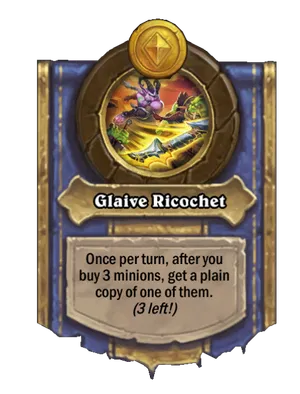 Glaive Ricochet card