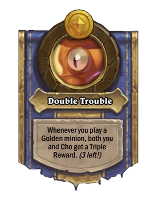 Double Trouble card