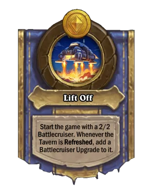 Lift Off card