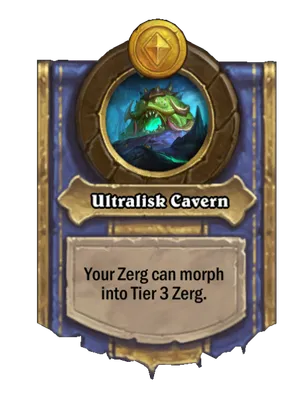 Ultralisk Cavern card