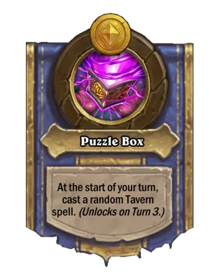 Puzzle Box card