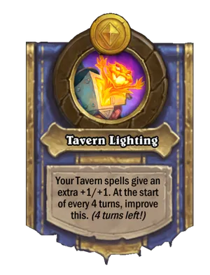 Tavern Lighting card