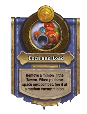Lock and Load card
