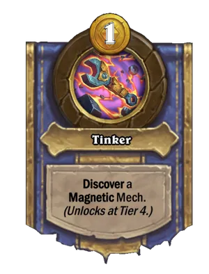Tinker card
