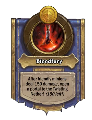 Bloodfury card