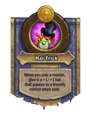 Hat Trick card