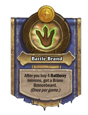 Battle Brand card