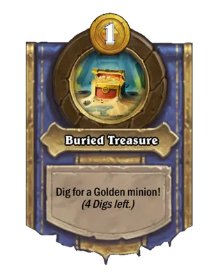 Buried Treasure card