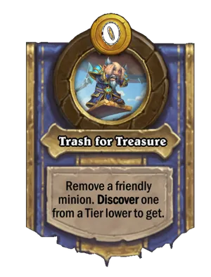 Trash for Treasure card