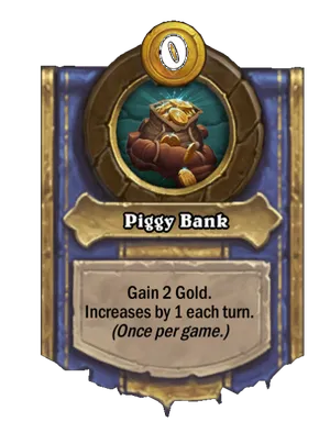 Piggy Bank card
