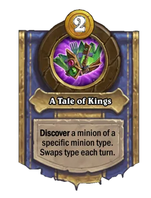 A Tale of Kings card