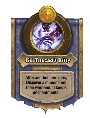 Kel'Thuzad's Kitty card