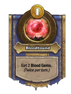 Bloodbound card