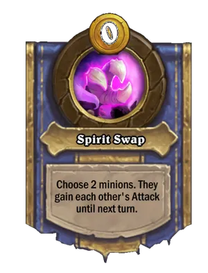 Spirit Swap card