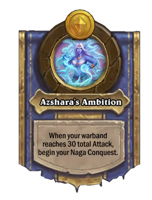 Azshara's Ambition card