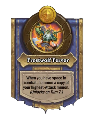 Frostwolf Fervor card