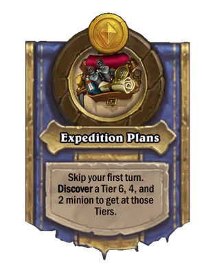 Expedition Plans card