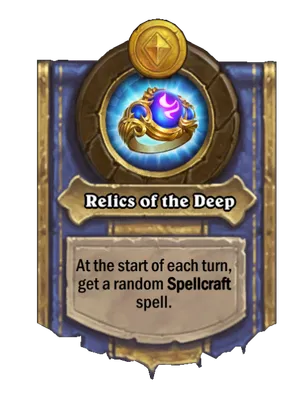 Relics of the Deep card