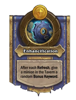 Enhancification card