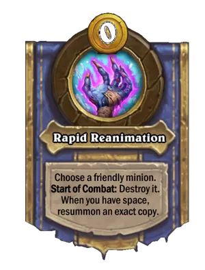 Rapid Reanimation card