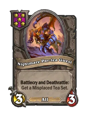 Nightmare Par-tea Guest