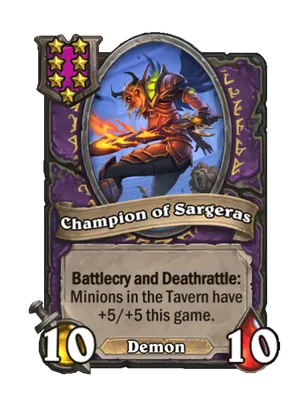 Champion of Sargeras