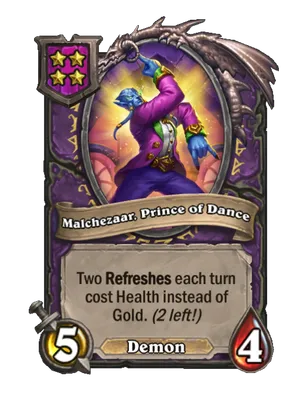 Malchezaar, Prince of Dance