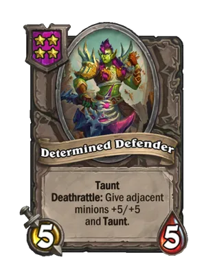 Determined Defender