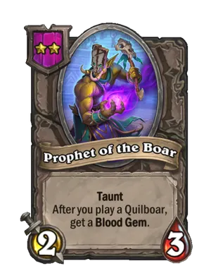 Prophet of the Boar