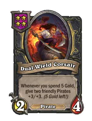 Dual-Wield Corsair