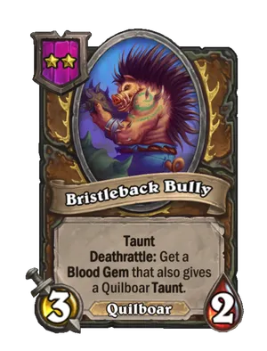 Bristleback Bully