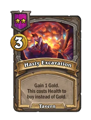 Hasty Excavation