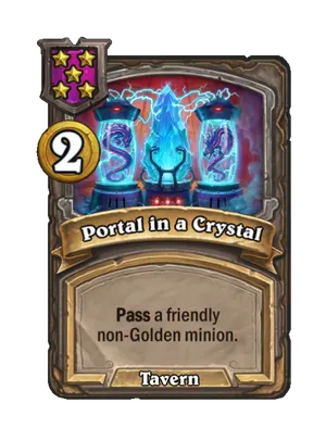 Portal in a Crystal