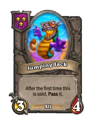 Jumping Jack card